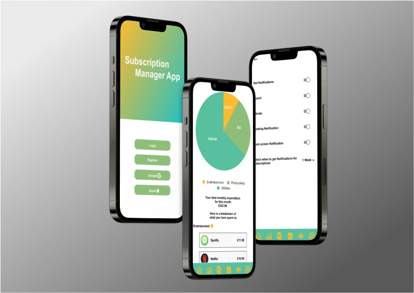Subscription manager App